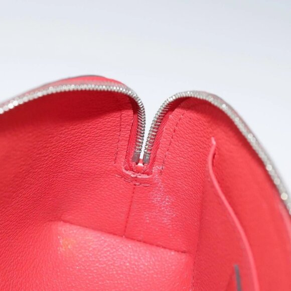 LOUIS VUITTON Epi Pochette Cosmetic PM Pouch Red M41114 LV Auth 111537 - Picture 13 of 16